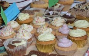 fairy cakes and, brownies.